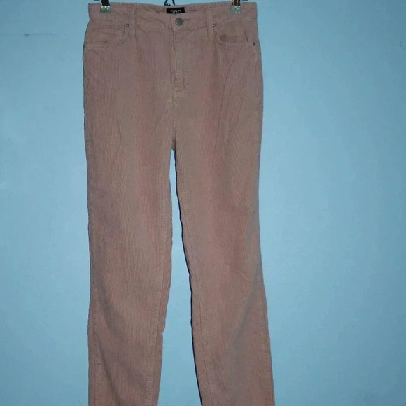 BDG Urban Outfitters Mom High Rise Size 27 Pink Corduroy Jeans - Picture 1 of 16